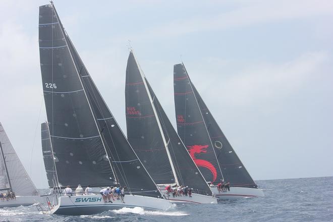 Premier IRC Division 1 boats rocket off the start last year - Sydney Short Ocean Racing Championship © MHYC http://www.mhyc.com.au/